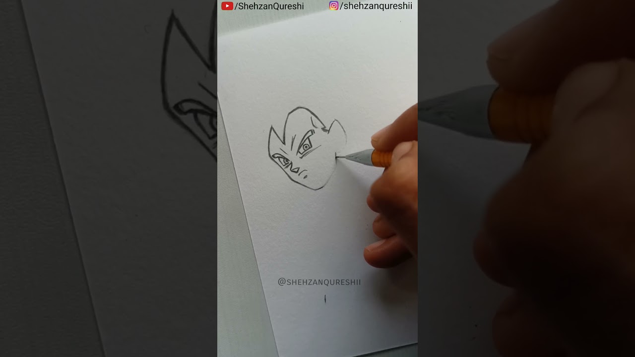 [ASMR] Рисуем Вегету, Супер Сайяна, Бога 🔥