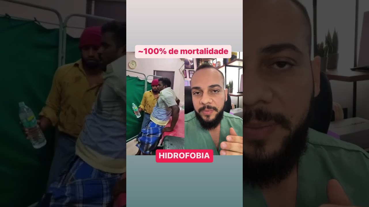 J&aacute; viu algu&eacute;m com RAIVA humana? #shorts #hidrofobia