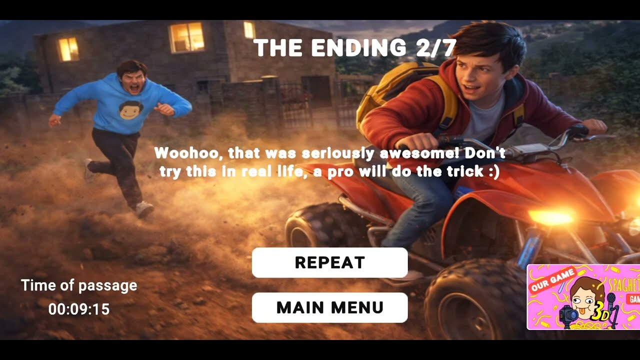 Escape from blogger all ending