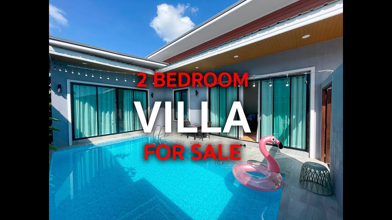 2 bedroom villa for sale with private pool #hotrealestatepattaya #pattayaproperty #pattaya