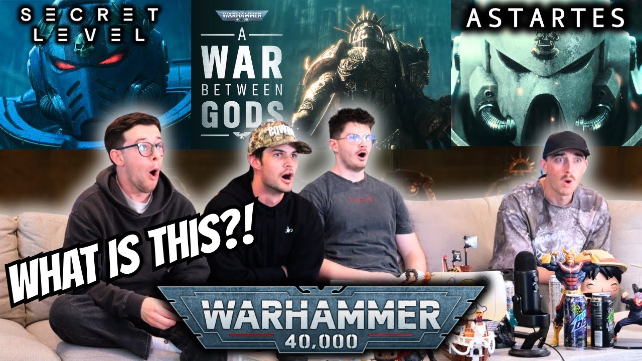 What Is Warhammer 40k?!..Warhammer Secret Level/Astartes/No Peace Amongst The Stars | FIRST REACTION
