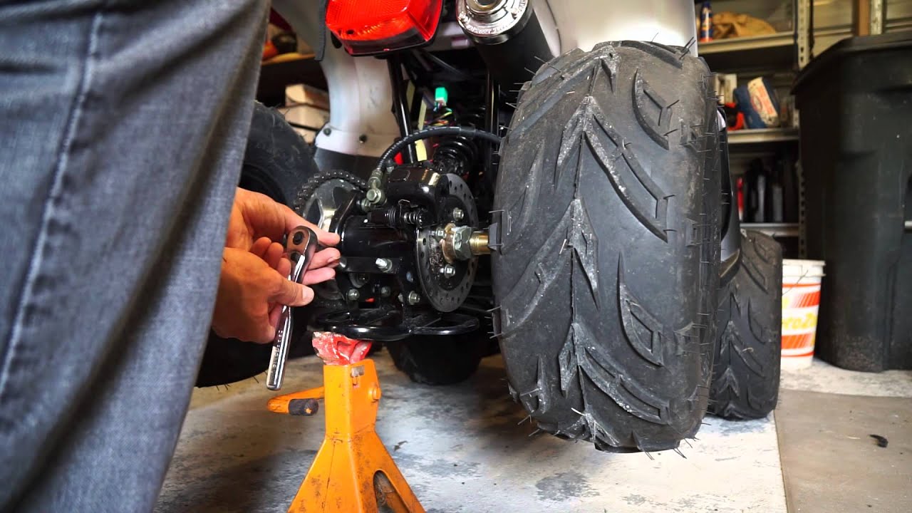 TaoTao 125D Sprocket Upgrade - BIG Improvement