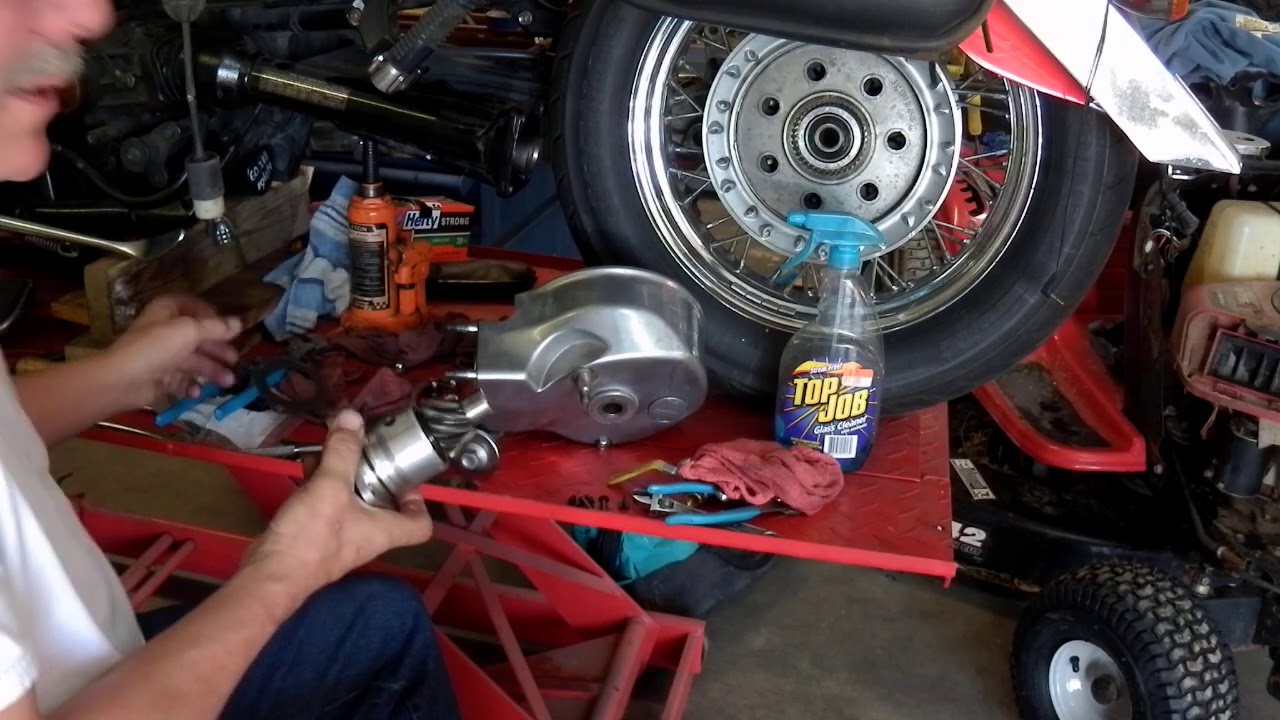 Kawasaki Vulcan 1500 Final gear oil leak repair Part 5
