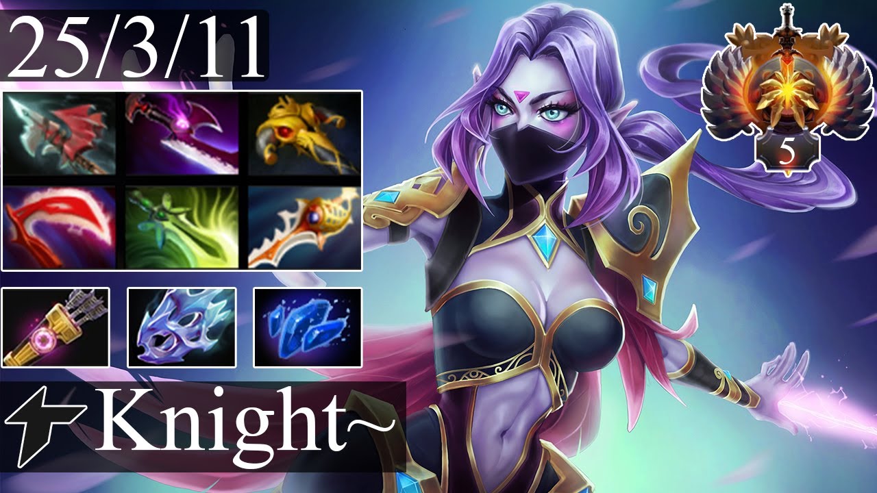 THUNDER.Knight - Templar Assassin | Carry Gameplay Dota 2 Patch 7.34c