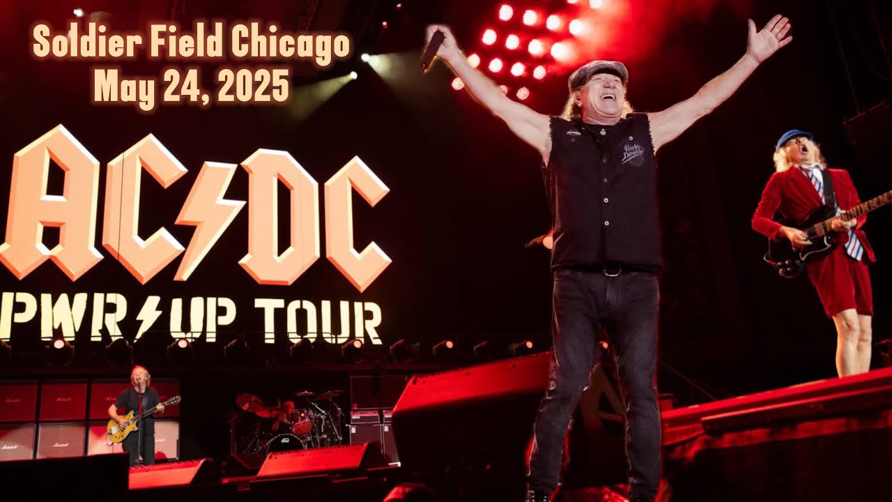 AC/DC - Live in Soldier Field, Chicago (USA). May 24, 2025. Full Concert and extras. Multicam 4K