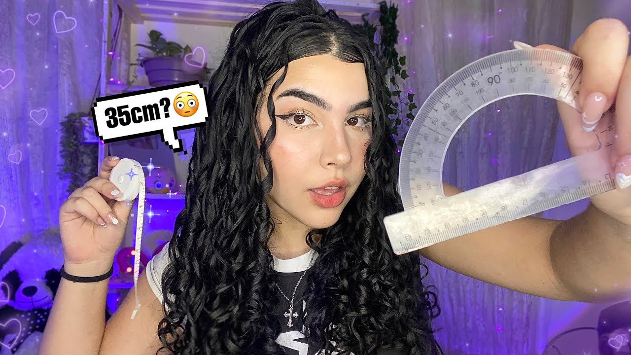 ASMR: TIRANDO suas MEDIDAS de FORMA DETALHADA 📏