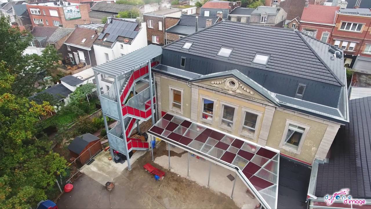 Ecole Sainte-Odile à Grivegnée - Liège après transformations.