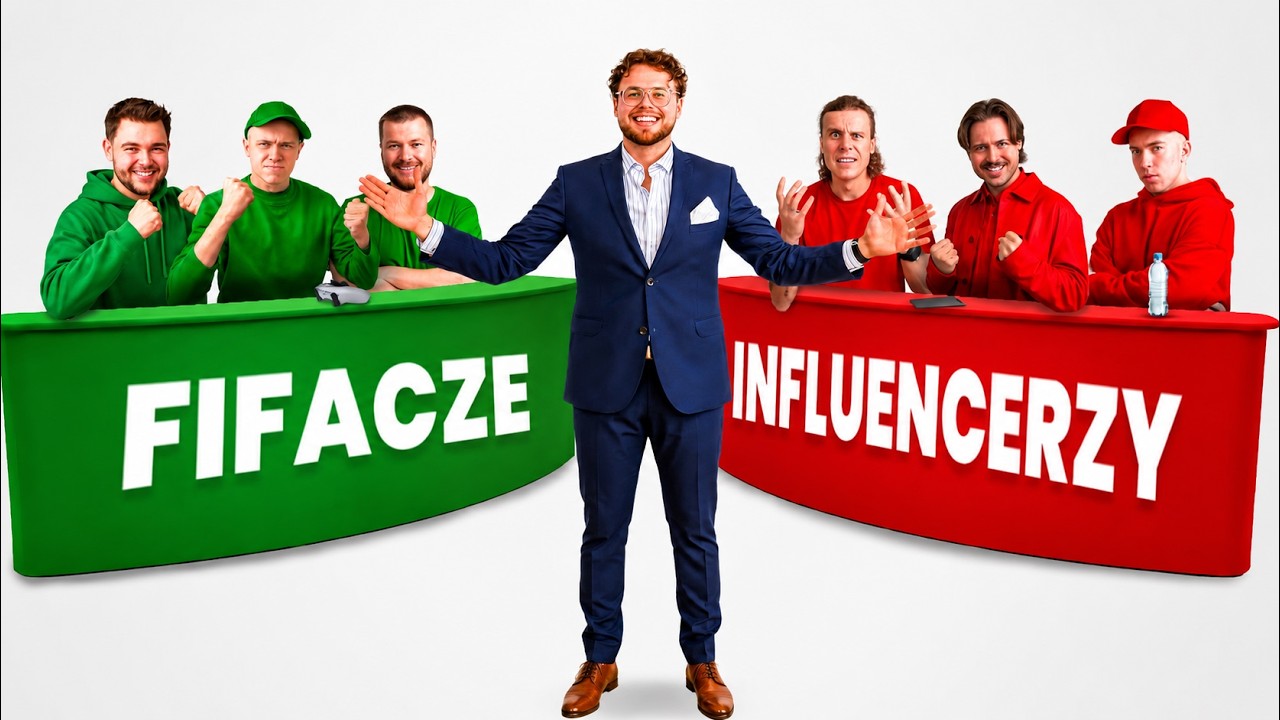 FIFACZE vs INFLUENCERZY - TELETURNIEJ WIEDZY