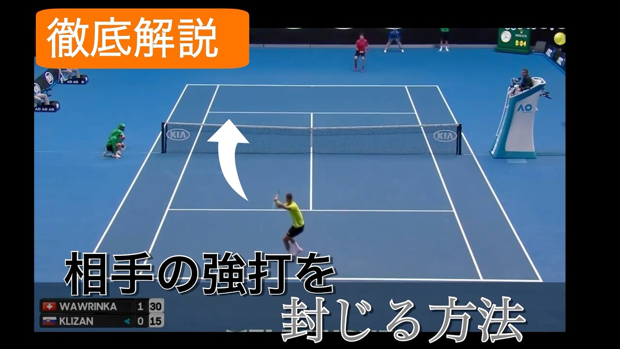 【テニス戦術】ラリーで勝てないなら〇〇を打て！クリザンの超絶技巧を徹底解説 M.クリザンvs S.ワウリンカ 全豪オープン2017