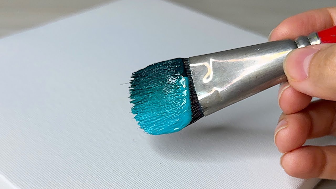 Easy Winter Painting ONLY 3 COLORS❄️Will Touch Your Heart /Acrylic painting for Beginners