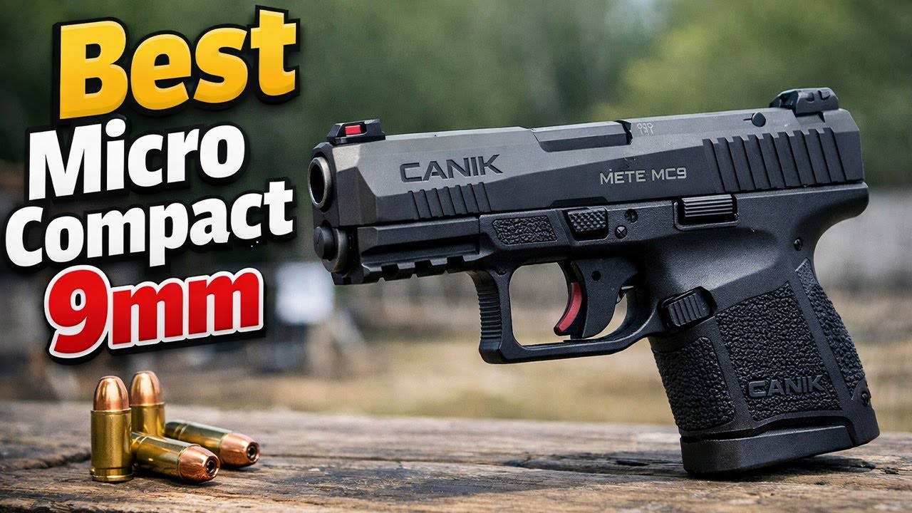 Top 15 Best Micro Compact 9mm Pistols 2026