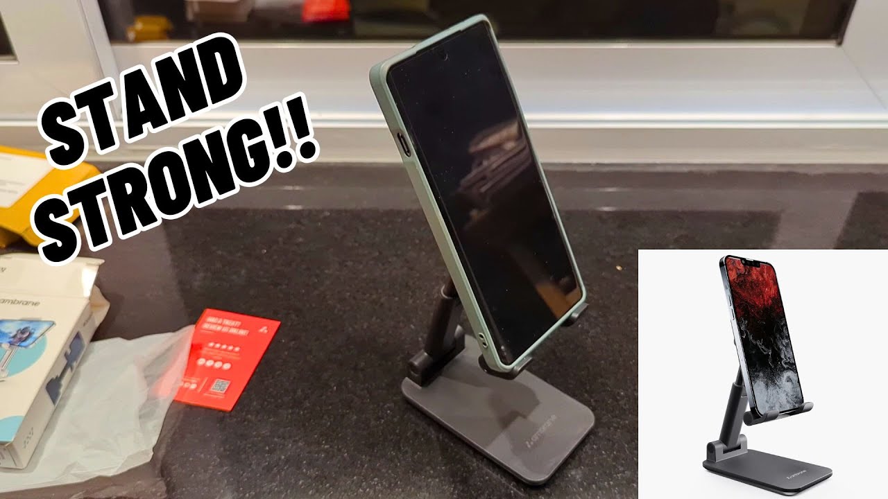 Ambrane Mobile Holding Tabletop Stand