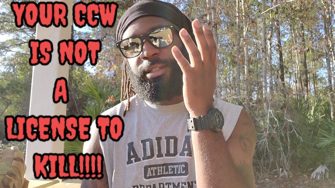 GUN RANT: YOUR CCW IS NOT A LICENCE TO KILL!