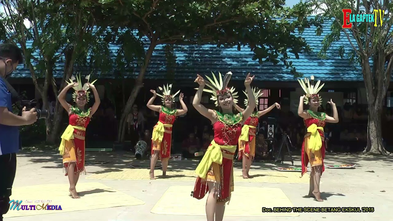 TARI MANDAU BAWI KAMENTENG II BETANG EKSKUL 2015 II ELA GAPTEK TV