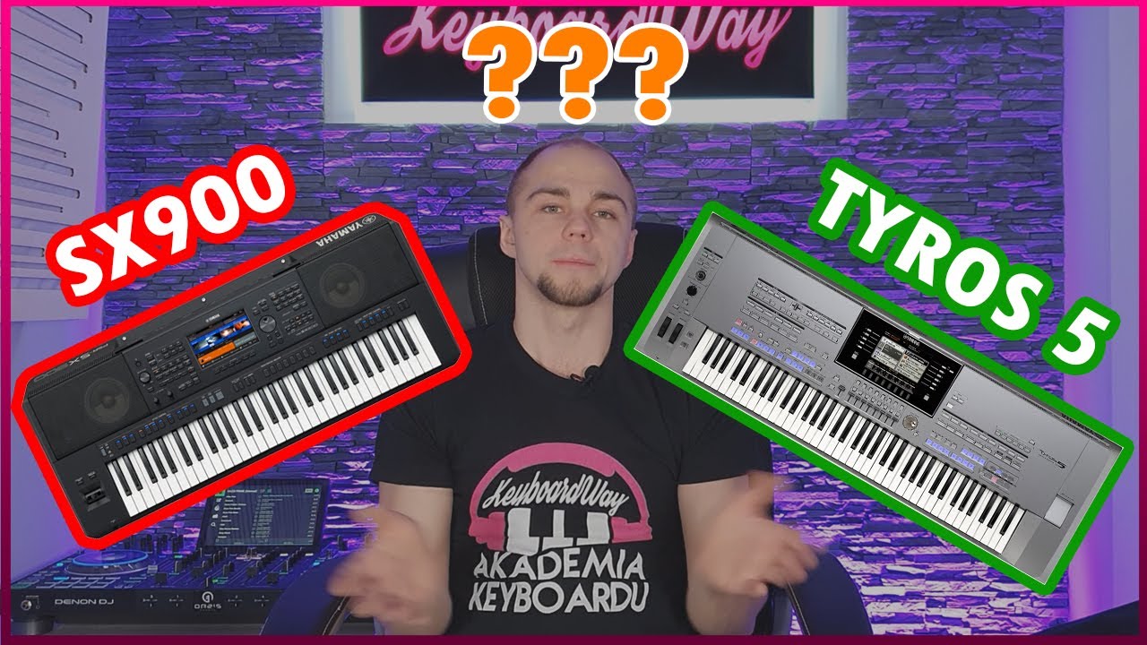 Tyros5 jest lepszy niż SX900 ? - 13 cech. Tyros 5 better than SX900 - 13 reasons.