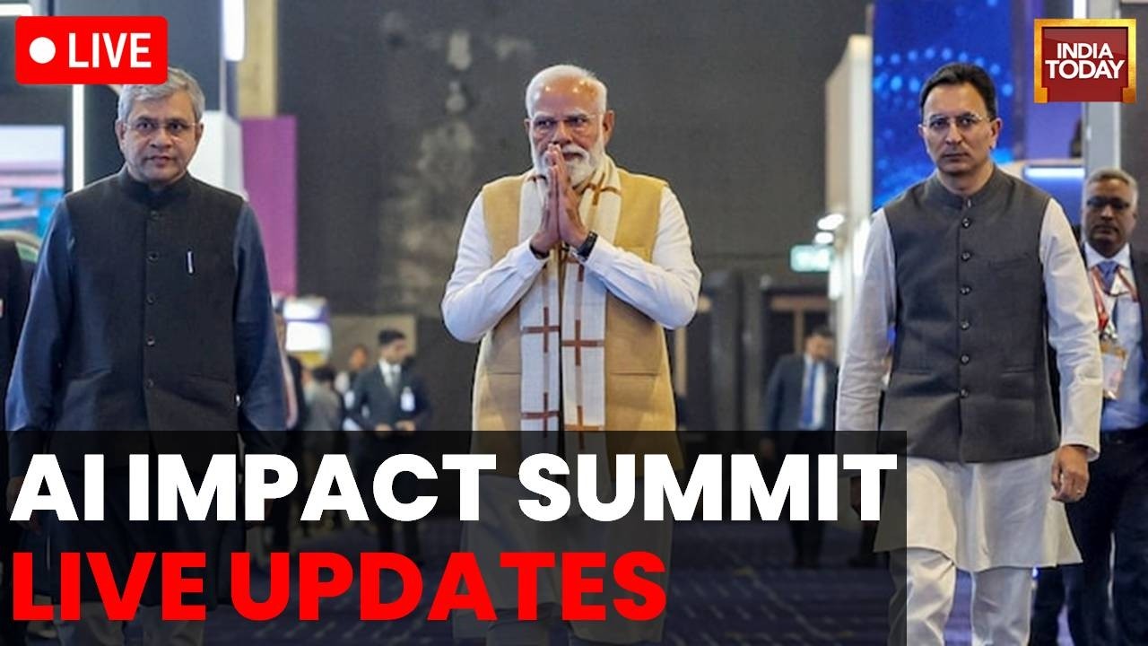 PM Modi LIVE | Global AI Summit | Emmanuel Macron | António Guterres | India Today LIVE