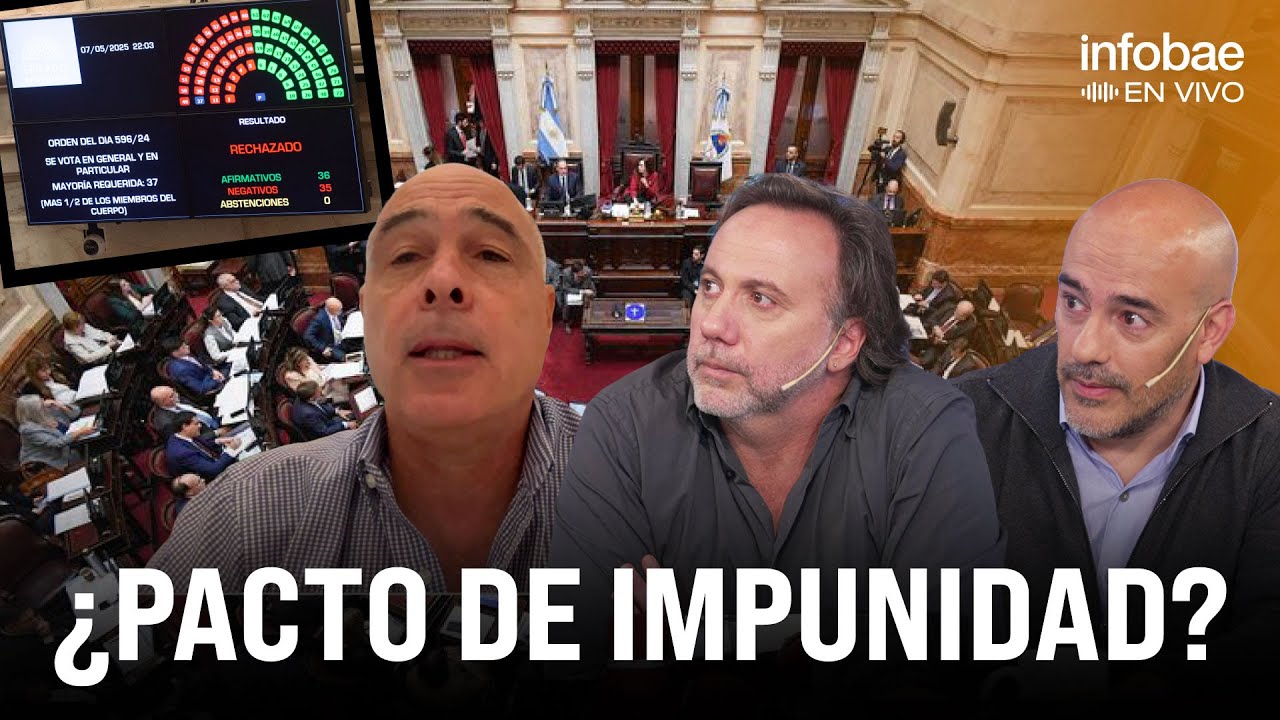 El SENADO RECHAZÓ FICHA LIMPIA