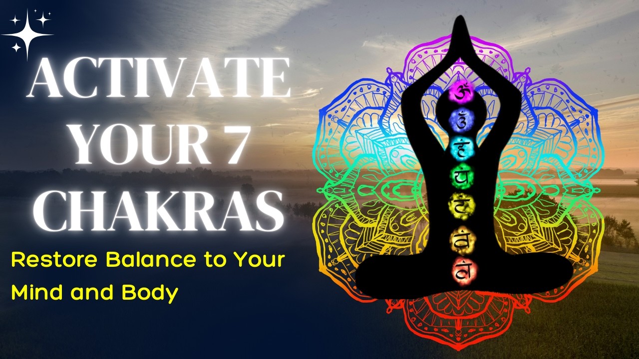 Activate all 7 Chakras | Get rid of Bad Energy & Improve Your Aura | Balance Your Mind and Body