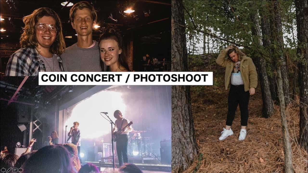 VLOG 5 - COIN CONCERT, PHOTOSHOOT, HAUNTED HOUSE