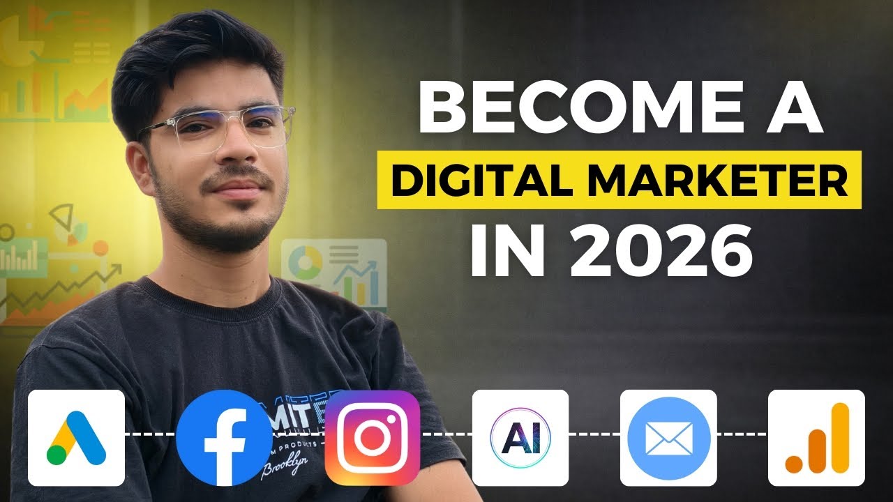 Digital Marketing Roadmap 2026 | How to Become a Digital Marketer In AI-Era