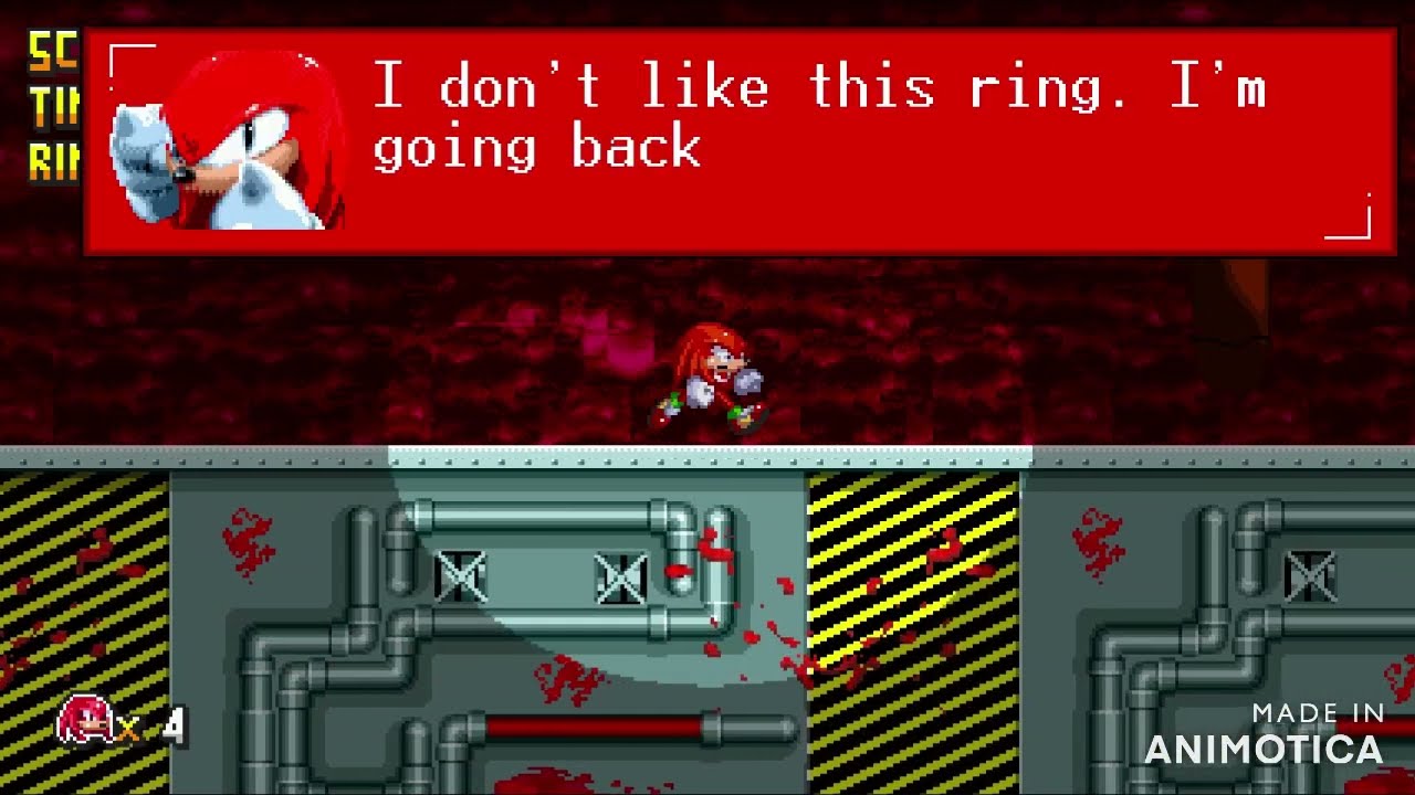 Sonic.exe Another hell(Demo) All endings, all secrets, all bugs and extras