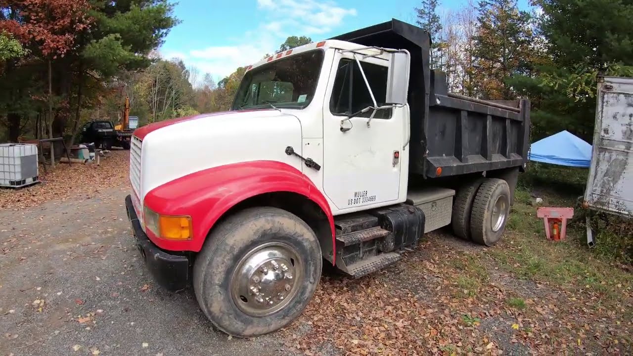 International 4700 : Adding EGT gauge, turning up fuel, trying to fix rear end