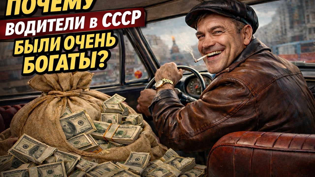 ПОЧЕМУ ВОДИТЕЛИ В СССР БЫЛИ ОЧЕНЬ БОГАТЫ!?