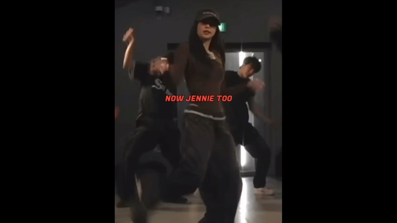 Jennie in 1million dance studio...#jennie #blackpink #shorts #fyp #kpop #blink