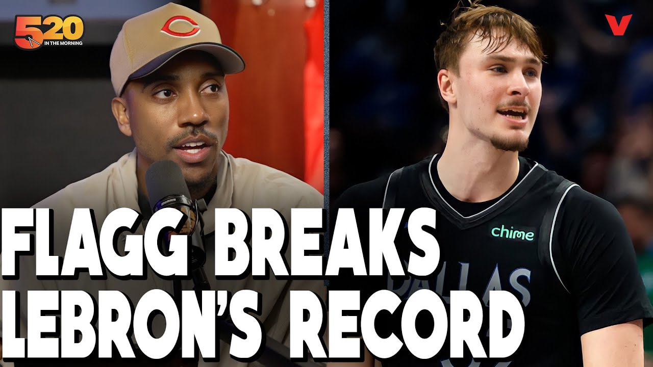 Jeff Teague REACTS to Cooper Flagg BREAKING LeBron James’ RECORD for most points as an 18 year old