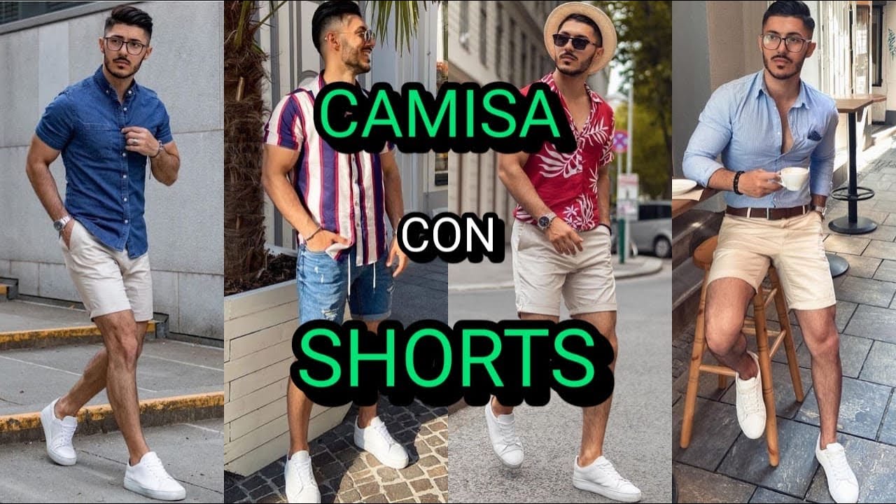 Outfits con CAMISA y SHORTS para hombre
