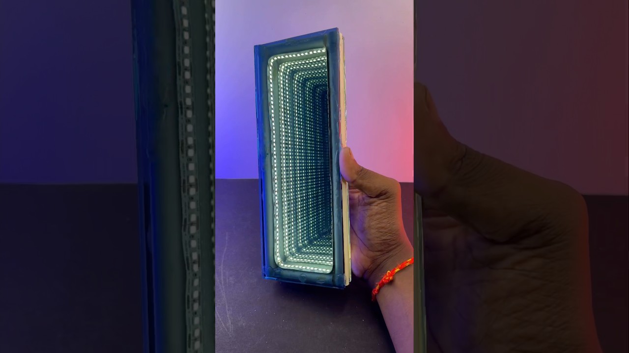 How To Make Infinity Mirror || Ankitjugadu #diy #shorts #shortsfeed #youtubeshorts #youtubeindia