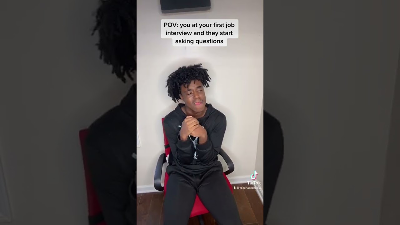 POV: you at your first job interview and they start asking questions😭‼️
