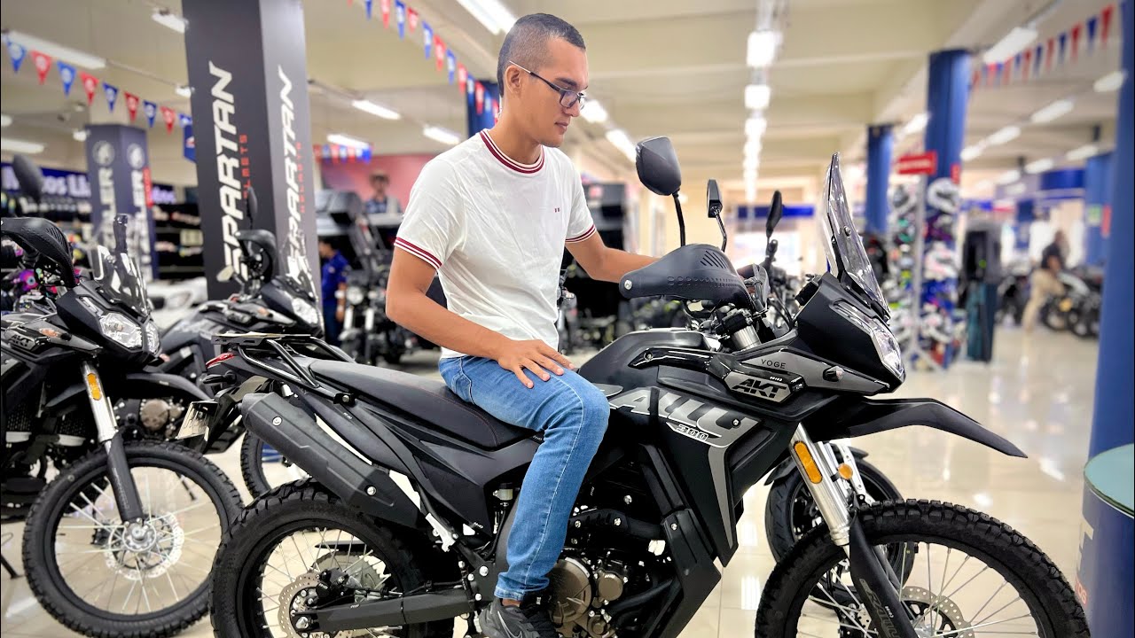 Conociendo la Nueva AKT VOGE RALLY 300 ‼️