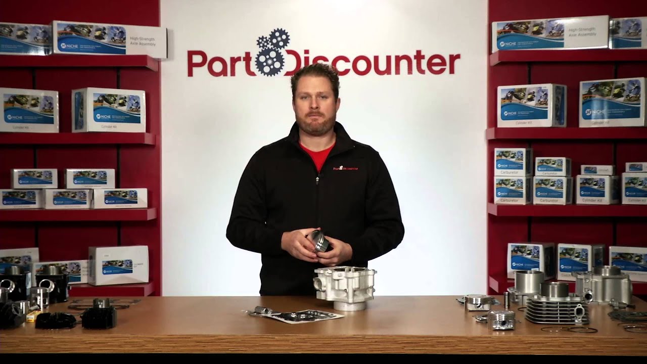 Niche Industries 1590 Big Bore Cylinder Kit 734c JE Piston Yamaha Raptor Rhino Grizzly Viking 700