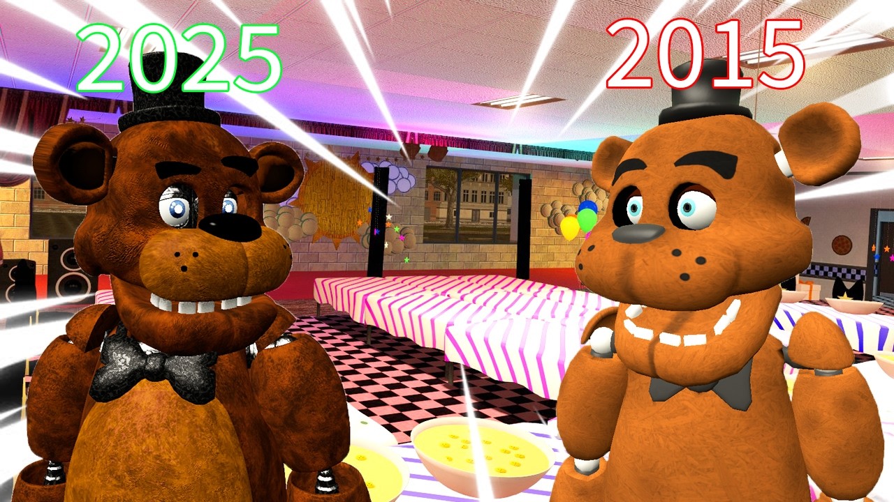Фредди и друзья: ПУТЕШЕСТВИЕ ВО ВРЕМЕНИ! (GMOD FNAF)