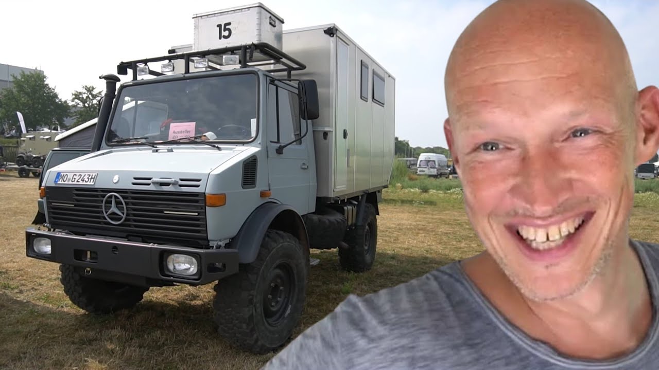 20.000 € Wohnmobil 🟩 Informatiker baut sein Traum Mercedes Benz Unimog