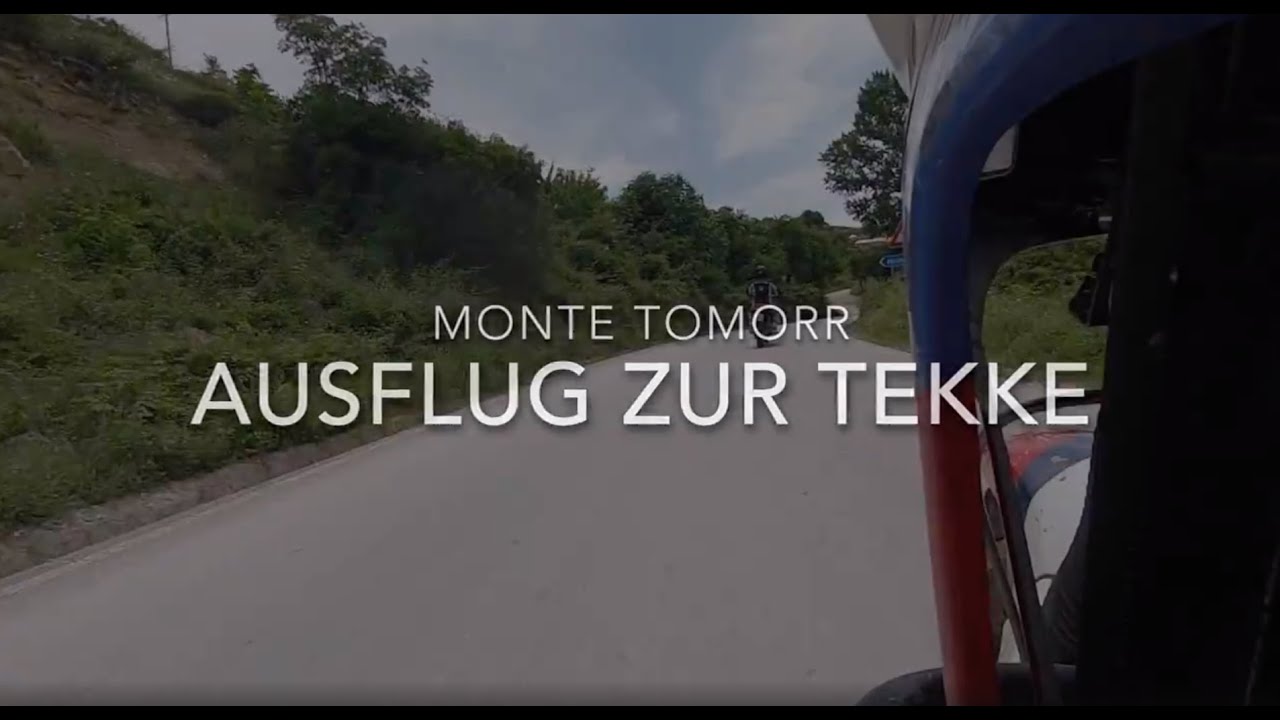 Monte Tomorr - Albanien 2018 ~ Offroad mit Africa Twin RD04 und RD07 Besuch in einer Bektaschi Türbe