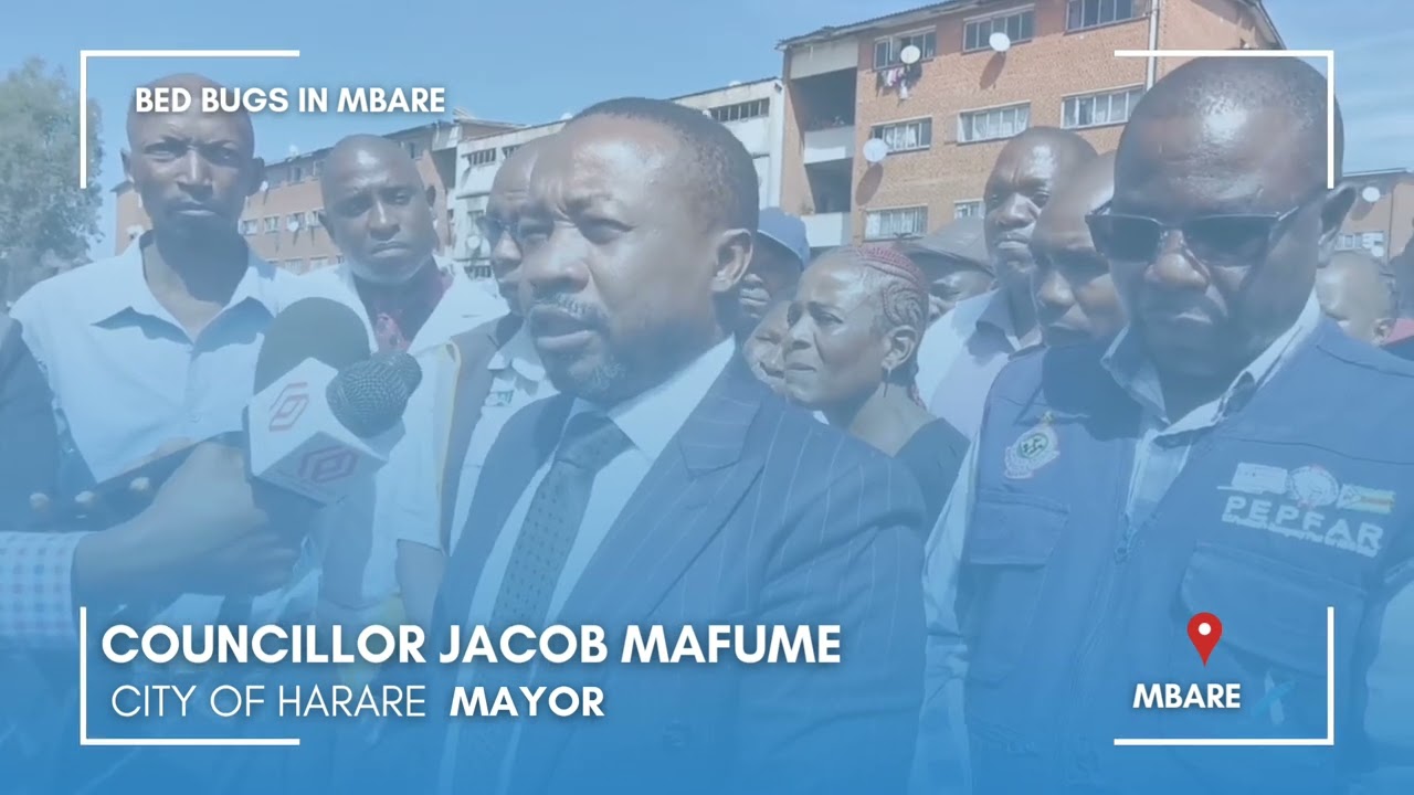 Mayor speaks tsikidzi infestation in Mbare