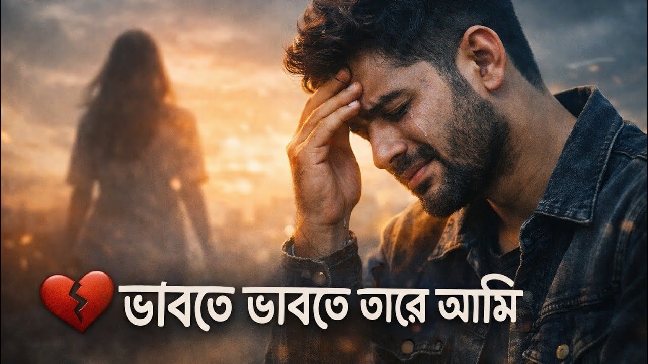 😭 ভাবতে ভাবতে তারে আমি| Bengali Sad Song 2026 | Emotional Heartbreak Song 😭