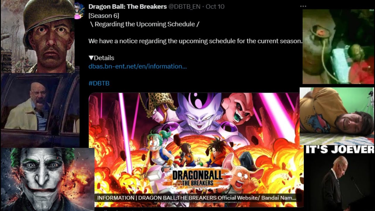 Getting Cooked By the Devs 💀 I Dragon Ball The Breakers Compilation