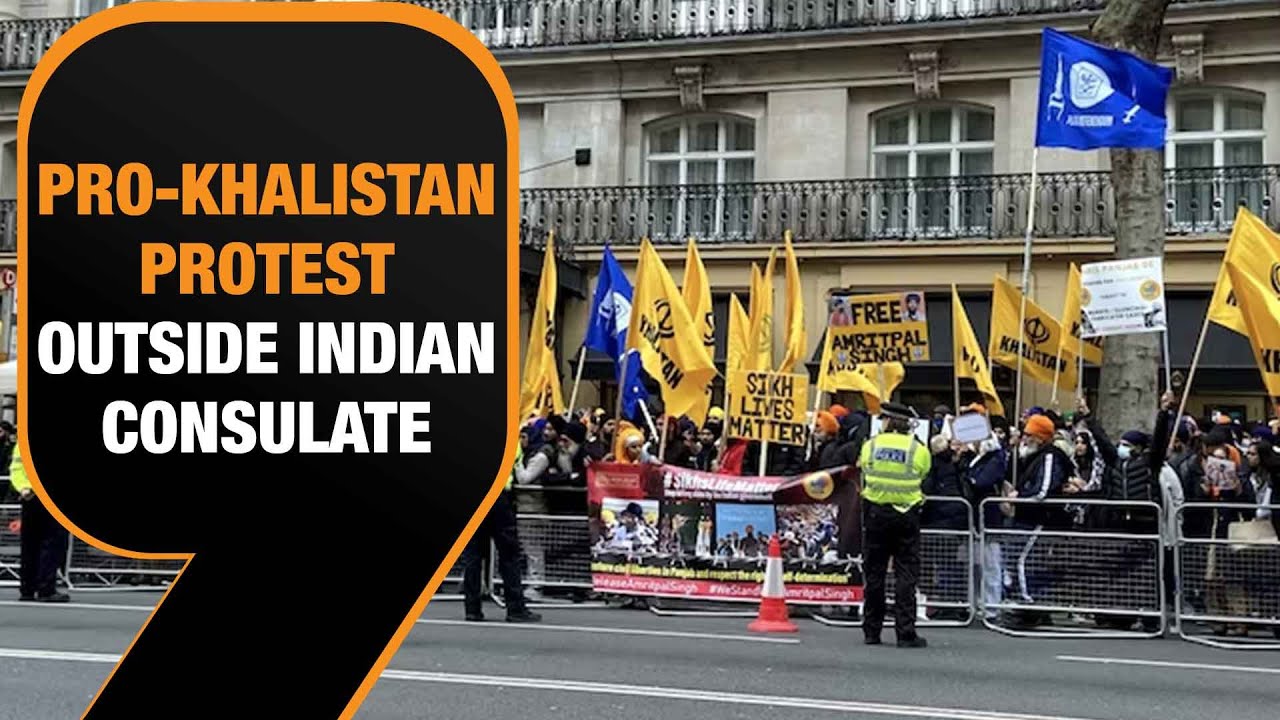 Nijjar Killing| Khalistani Supporters Protest Outside Indian Consulate In Vancouver| News9