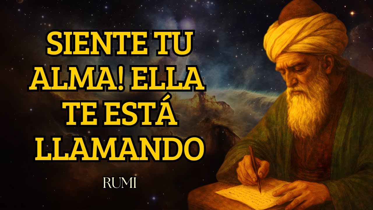 ESCUCHA 40 Minutos De RUMI Y Tendrás Un ENCUENTRO Profundo Con Tu ALMA (Despertar Final)