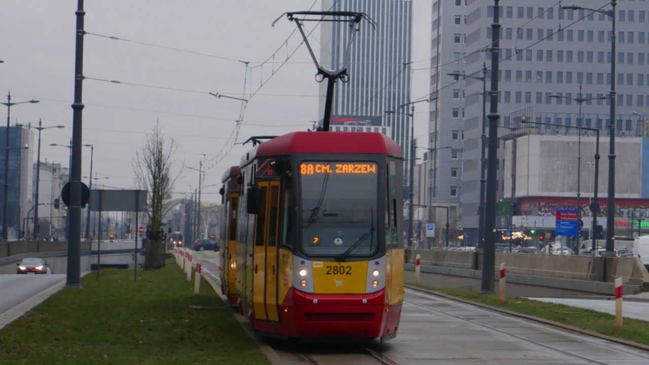 MPK Łódź linia 16 Kochanówka - Dw. Łódź Dąbrowa - Konstal 805N-ML