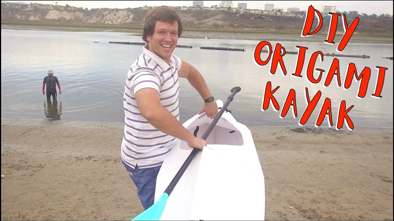 DIY Foldable Origami Kayak (Under $50)