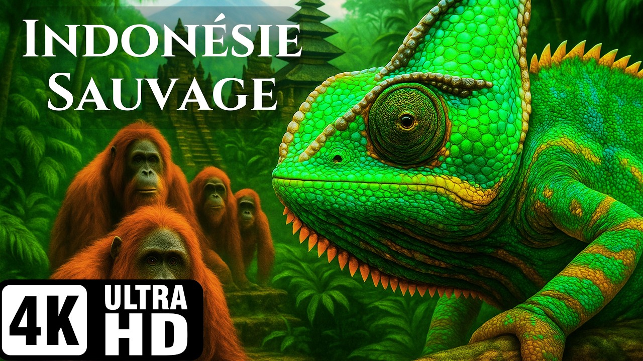 INDONÉSIE : Les Animaux sauvages des Îles de Feu | DOCUMENTAIRE ANIMALIER