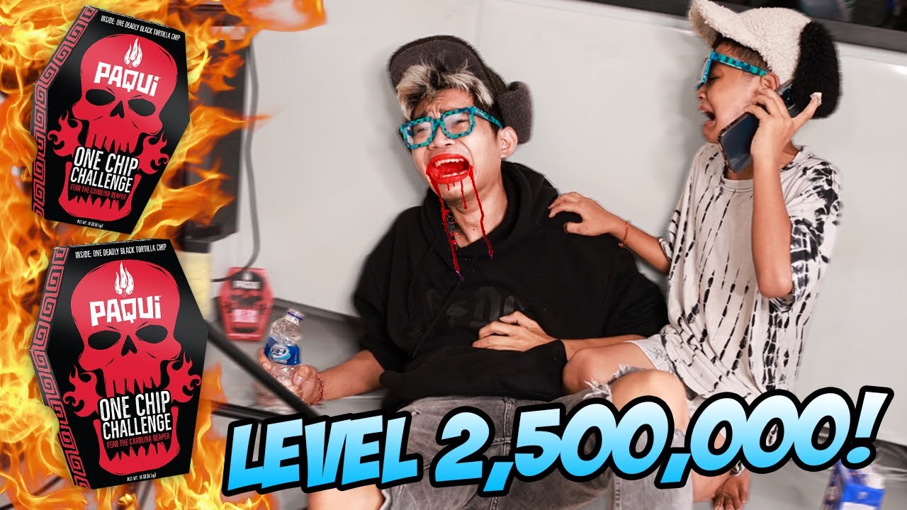 СЕРЬЁЗНО!!! PAQUI ONE CHIP SUPER SPICY УРОВЕНЬ 2,5 МИЛЛИОНА! МЕНЯ ВЫРВАЛО!!! ВЫЗОВИТЕ СКОРУЮ!!!