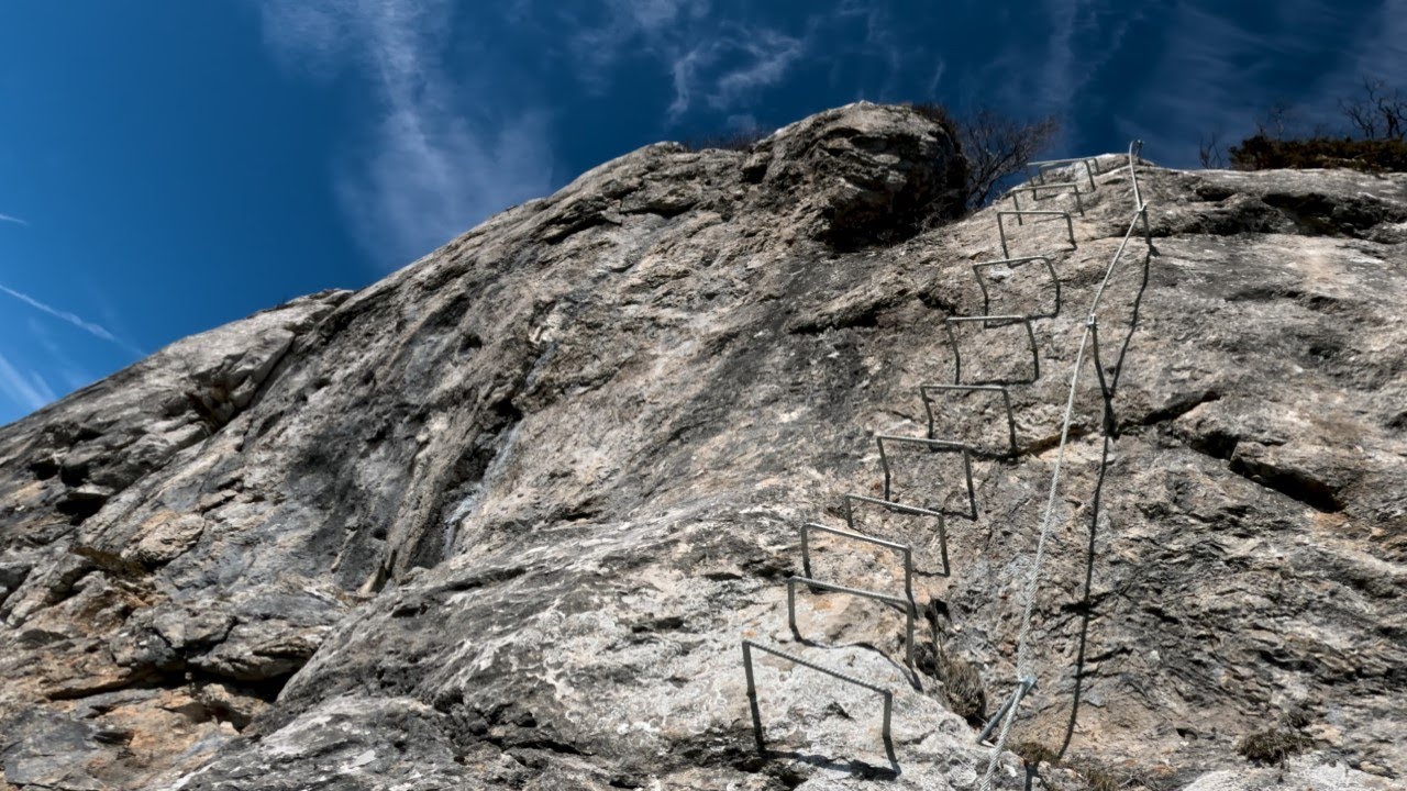 Klek new ferrata, Croatia | 4K