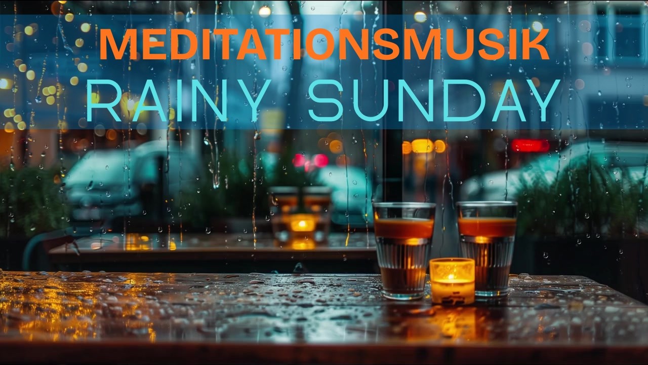 Entspannungsmusik für müde Sonntage | 20 Minuten Musik und Regengeräusche