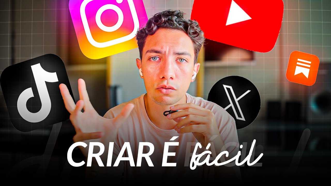 CRIAR CONTEÚDO é difícil até você começar a PENSAR desse jeito