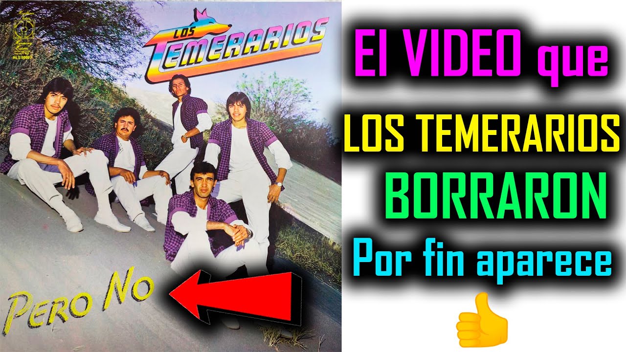 ¡El VIDEO que LOS TEMERARIOS borraron por fin aparece! 😱
